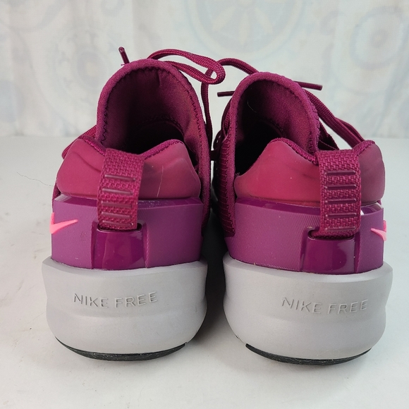Nike Free Metcon 2 Raspberry Burgundy running training shoes women's size 9 - Picture 10 of 16
